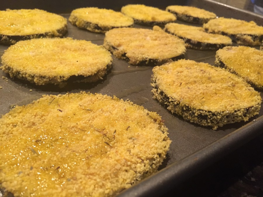 Eggplant Parmesan Meatless in the Mountains