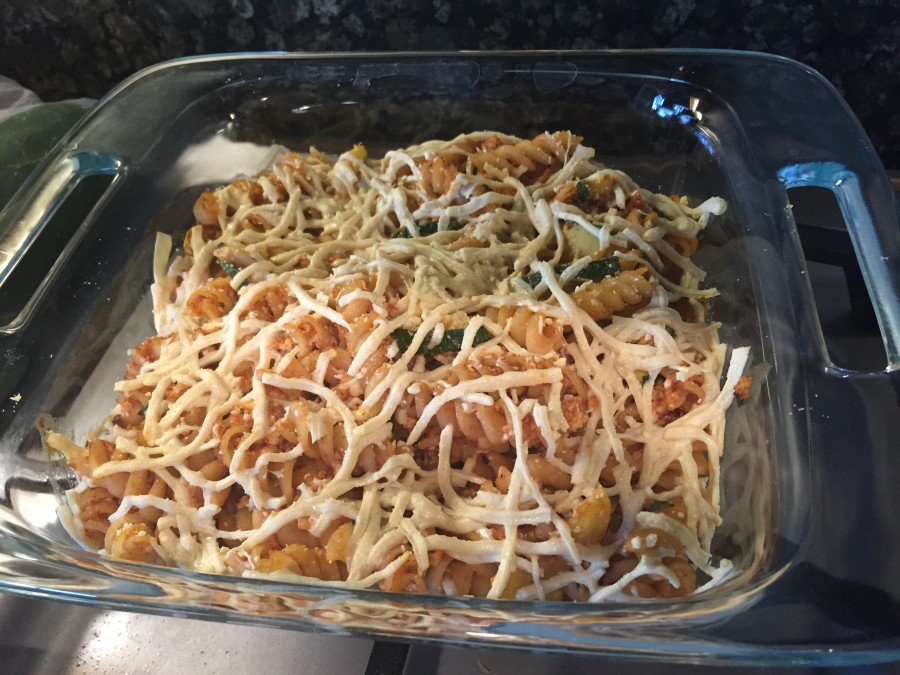 Baked Ziti with Tofu Ricotta Meatless in the Mountains