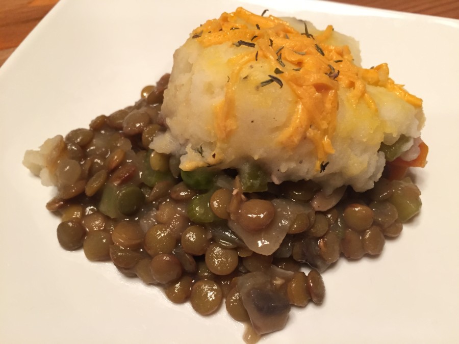 Shepherd's Pie Meatless in the Mountains