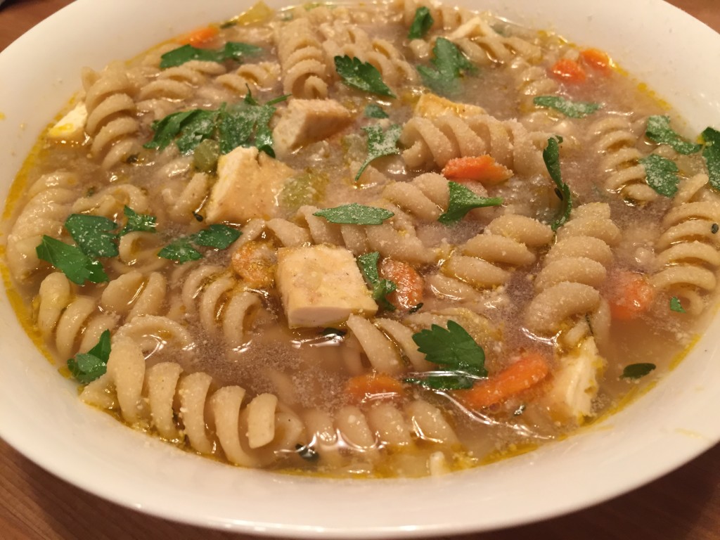 Non-Chicken Noodle Soup