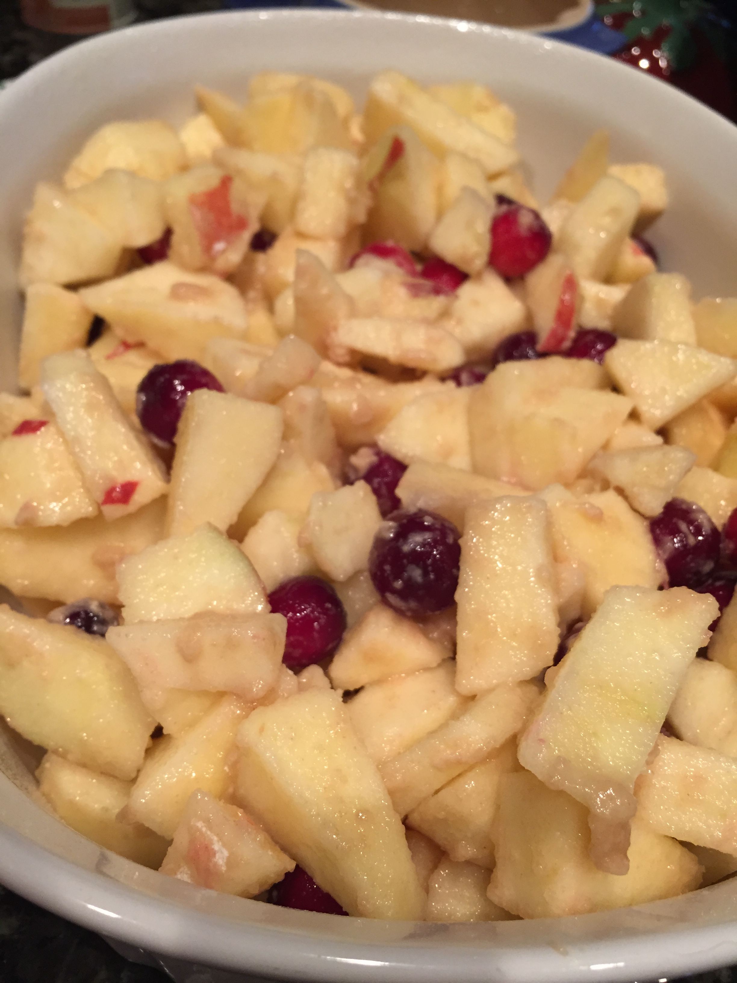 Apple Cranberry Crisp | Meatless in the Mountains